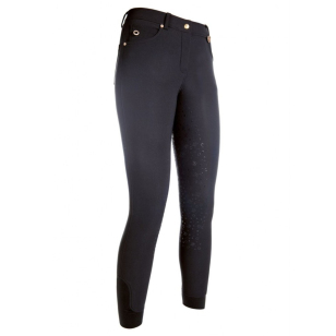 Бриджи женские HKM "LG Basic" с полной силиконовой леей для верховой езды