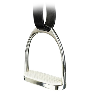 Стремена с резинками, нержавеющая сталь, пара