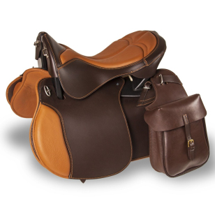 Седло прогулочное "Престиж" в комплекте с переметными сумками Седло прогулочное "Престиж" в комплекте с переметными сумками