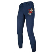 Бриджи женские для верховой езды "Fleur" с силиконовой леей 