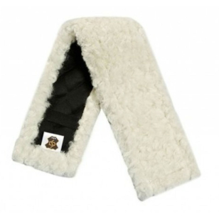 Чехол на подпругу из натурального меха