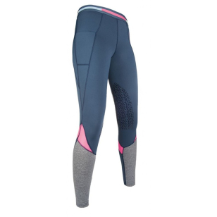 Лосины для верховой езды HKM "Active 19" с силиконовой коленной леей