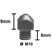 Шипы для подков зимние М10 с победитовой вставкой, шт