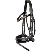 Оголовье трензельное "CHIQUE ROSEGOLD"