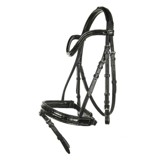 Оголовье трензельное HKM Croco Оголовье трензельное HKM Croco