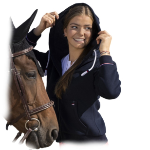 Толстовка женская COURTNEY для верховой езды с капюшоном 