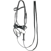 Оголовье трензельное "Lacque Square" Оголовье трензельное "Lacque Square"