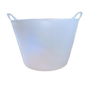 Тазик для лошади "Farmer" с двумя ручками 40 л, резинопластик 