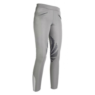 Бриджи женские без молнии с силиконовой коленной леей "Heat" для верховой езды 