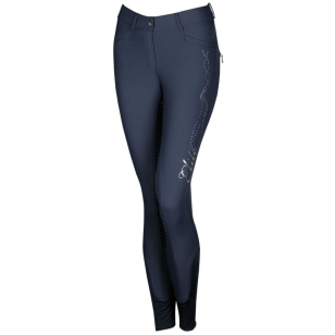 Бриджи женские "Elite" для верховой езды с полной силиконовой леей 