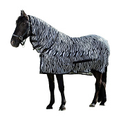 Попона-сетка "Zebra" с капором для лошади