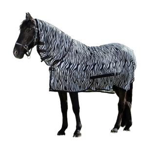 Попона-сетка "Zebra" с капором для лошади