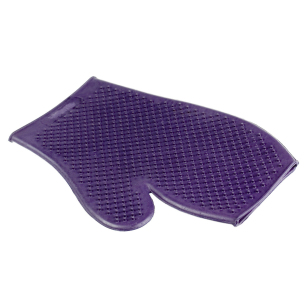 Перчатка резиновая для лошади