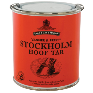 Стокгольмская смола Stockholm Hoof Tar для копыт лошадей, 455 мл