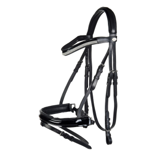 Оголовье трензельное "НКМ Crystal" Оголовье трензельное "НКМ Crystal"