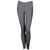 Бриджи женские "Society" для верховой езды с полной силиконовой леей 