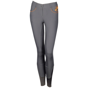 Бриджи женские "Society" для верховой езды с полной силиконовой леей 