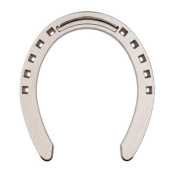 Подкова алюминиевая Mustad передняя, пара Подкова алюминиевая Mustad передняя, пара