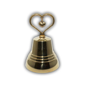 Колокольчик сувенирный с сердцем