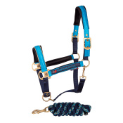 Комплект (недоуздок+чумбур) HH Friesian Style