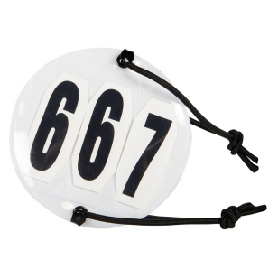 Номерок стартовый на уздечку Номерок стартовый на уздечку