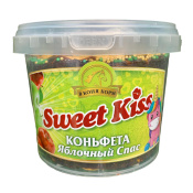 Лакомство для лошади Коньфета Sweet Kiss "Яблочный спас" 1 кг.