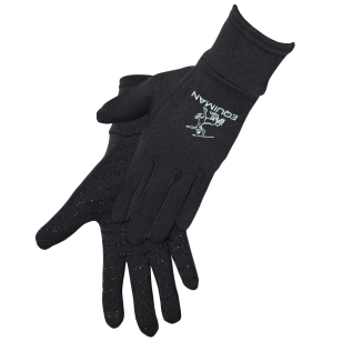 Перчатки эластичные на флисе "EQUIMAN" для верховой езды, пара