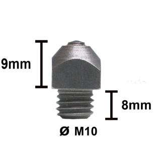 Шипы для подков М10 с победитовой вставкой, шт Шипы для подков М10 с победитовой вставкой, шт