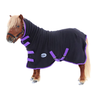 Попона флисовая с высокой шеей для пони Попона флисовая с высокой шеей для пони