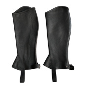 Краги для верховой езды из натуральной кожи, пара