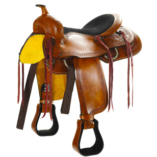 Седло вестерн кожаное