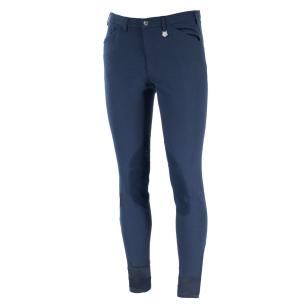 Бриджи мужские с коленной леей "Grand Prix" для верховой езды