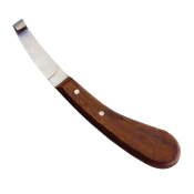 Нож копытный правосторонний с деревянной ручкой Нож копытный правосторонний с деревянной ручкой