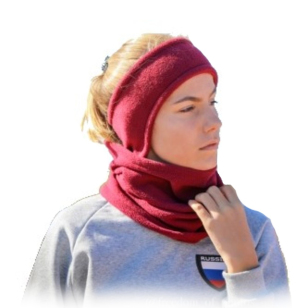 Комплект повязка на голову + снуд Комплект повязка на голову + снуд